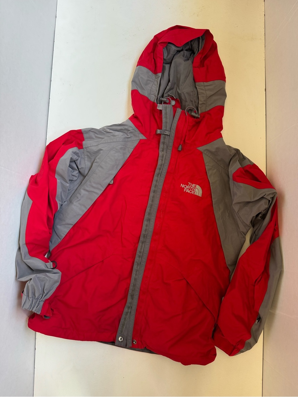 The North Face Gore-Tex Jacket red and gray women’s size small